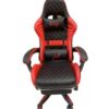 SILLA NOGANET TYPHON BK RJ NEGRA CON ROJO CONTROL DE ALTURA Y RECLINACION GAMER STORMER BOX