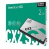 DISCO SOLIDO SSD 2TB SATA 6GB/S TEAM GROUP CX2 2.5 BOX IMP