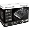 FUENTE ATX 700W SMART THERMALTAKE SPD-0700N 80PLUS WHITE BOX