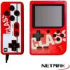 CONSOLA DE JUEGOS NETMAK NM-CLASS RETRO 8BITS 400 EN 1 A BATERIA 3 PULGADAS BOX