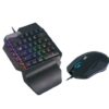 KIT TECLADO DE MANO RGB Y MOUSE USB NOGANET NKB-AK75 RGB BOX