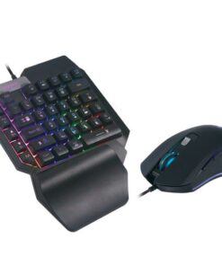 KIT TECLADO DE MANO RGB Y MOUSE USB NOGANET NKB-AK75 RGB BOX