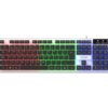 TECLADO USB NOGANET NKB-T100 LED MULTICOLORES MULTIMEDIA STORMER BOX