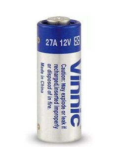 PILA ALCALINA 27A 12V VINNIC X UNIDAD DIMENSION 8.0X28.2MM L828F