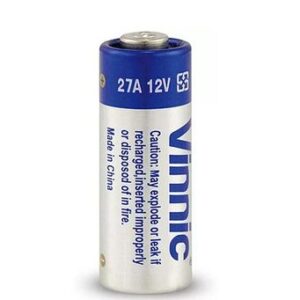 PILA ALCALINA 27A 12V VINNIC X UNIDAD DIMENSION 8.0X28.2MM L828F