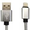 CABLE USB IPHONE LIGHTNING 8 PINES GTC 1.00MTS DATA SYNC 103 BOX