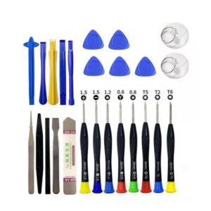 KIT DE HERRAMIENTAS CELULARES 25 EN 1 APPLE IPHONE MACBOOK AIR