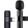 MICROFONO BLUETOOTH K9 LAVALIER SOLO TELEFONOS USB TIPO C ENTREVISTAS PERIODISMO AIRE LIBRE ANDROID BOX