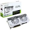 VIDEO NVIDIA ASUS RTX 4070 SUPER 12GB GDDR6X DUAL OC EDITION WHITE BOX