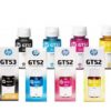 KIT TINTA HP GT52 / GT53 MAGENTA / CYAN / YELLOW / BLACK 70ML ORIGINAL