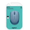 MOUSE WIRELESS LOGITECH M170 AZUL CON GRIS 910-006863 BOX