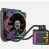 COOLER ALSEYE H120 HALO LIQUID COOLER 120MM RGB 120X157X27MM 775 1151 1155 1150 1156 1200 1700 1366 2011 2066 AM2 AM3 AM4 AM5 FM1 FM2 BOX