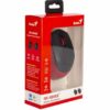 MOUSE WIRELESS GENIUS NX-8000S SILENT 2.4GHZ NEGRO ROJO 1200DPI BOX