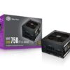 FUENTE ATX 750W COOLERMASTER MPE-7501-AFAAG MWE 750V2 FULLMODULAR 80 PLUS GOLD BOX