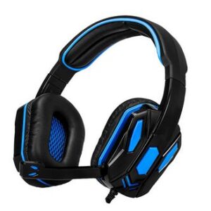 AURICULAR USB ARGOTECH COMBAT HS45 NEGRO AZUL CON MICROFONO ARG-HS-2845BK A00254 BOX