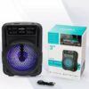 PARLANTE SOUNO GTS-1346 MICROSD FM USB RGB 3 PULGADAS BLUETOOTH BATERIA RECARGABLE BOX