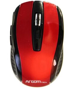 MOUSE WIRELESS ARGOMTECH MS32 ROJO NEGRO 2.4GHZ 1600DPI A00084 ARG-MS-0032R BOX