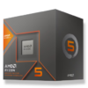 MICRO AMD RYZEN 5 8400F AM5 X6 4.2GHZ A 4.7GH 22MB BOX -SIN VIDEO-