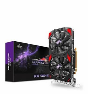 VIDEO RADEON AISURIX KELINX RX 580 8GB GDDR5 DUALFAN 2048SP 256BIT HDMI DP BOX