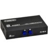 SWITCH VGA 2 PORT FJGEAR SOPORTA HASTA 1920X1440 VGA-15-2C BOX