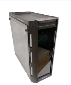 GABINETE NAXIDO KB01B BLACK 600W CON 6 FAN 120MM RGB VIDRIO TEMPLADO BOX