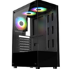 GABINETE SYX EQS11 BLACK ATX SIN FANES SIN FUENTE VIDRIO TEMPLADO BOX