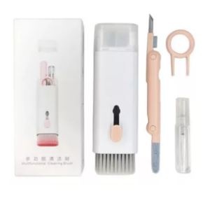 KIT LIMPIEZA PARA AURICULARES TECLADO TABLET CELULARES 7 EN 1 Q6E BOX
