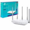 TPLINK ARCHER C60 ROUTER WIRELESS ACCESS POINT MODE DUAL BAND MU-MIMO 2.4 GHZ / 5GHZ AC1350 5ANTENAS BOX