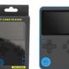 CONSOLA DE JUEGOS K10 500 JUEGOS 2.4 PULGADAS NEGRO CON AZUL BOX -INCLUYE CABLE DE CARGA MICRO USB-