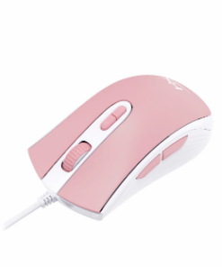 MOUSE USB KINGSTON HYPERX PULSEFIRE CORE RGB 6200DPI 220IPS 30G PIXART SENSOR ROSA CON BLANCO BOX