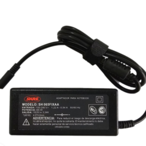 CARGADOR NOTEBOOK SHURE 19.5V 3.33A TIP 4.5*3.0MM SH-CNF 65W-16 DELL