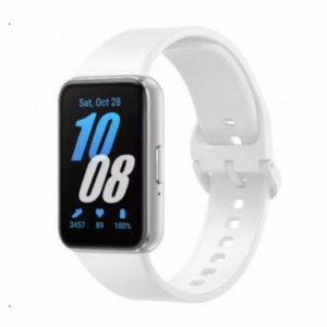 RELOJ SMARTWACHT SAMSUNG GALAXY FIT3 SM-R390 1.6 PULGADAS ACELEROMETRO BAROMETRO GIROSCOPICO SENSOR DE LUZ 208MAH BLUETOOTH 5.3 SILVER BOX