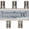 DIVISOR CABLE COAXIL 4 VIAS 1000MHZ BAJA PERDIDA