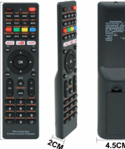 CONTROL REMOTO UNIVERSAL RM L1130 RM L113 12 8 SMART HOME CONTROLER TV BOX LCD LED SMART – FUNCION NETFLIX YOUTUBE AMAZON -PILAS AAA NO INCLUIDAS