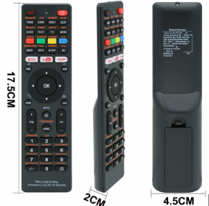 CONTROL REMOTO UNIVERSAL RM L1130 RM L113 12 8 SMART HOME CONTROLER TV BOX LCD LED SMART – FUNCION NETFLIX YOUTUBE AMAZON -PILAS AAA NO INCLUIDAS