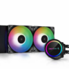 COOLER DEEPCOOL GAMMAXX L240 A-RGB LED 240MM LIQUID CPU COOLER BOX INTEL LGA 2066/2011-V3/2011/1700/1200/1151/1150/1155 AMD AM5/AM4