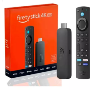 REPRODUCTOR MULTIMEDIA AMAZON FIRE TV STICK 4K WIFI6 BOX -NO INCLUYE PILAS AAA- -FUNCIONA CON CABLE MICROUSB AL TV-