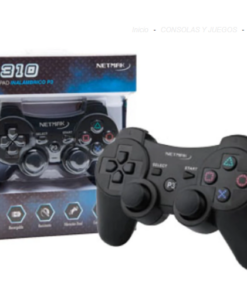 GAMEPAD NETMAK NM-P310 PS3 PLAYSTATION 3 DUALSHOCK 3 BLUETOOTH ALTERNATIVO BOX -NO FUNCIONA EN PC