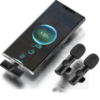 MICROFONO BLUETOOTH K9 LAVALIER USB 2XUNIDADES SOLO TELEFONOS USB TIPO C ENTREVISTAS PERIODISMO AIRE LIBRE ANDROID BOX