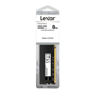 MEMORIA UDIMM DDR4 8GB 3200MHZ LEXAR 1.2V BOX