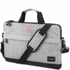 MALETIN TARGUS 15.6 TSS63204US-91 GRIS STRATA SLIPCASE PEWTER 2 COMPARTIMIENTOS CON CIERRE 39.6CM INCLUYE CORREA DESMONTABLE