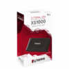 DISCO SOLIDO SSD 1 TERA EXTERNO PORTATIL USB3.2 KINGSTON XS1000 SXS1000/1000G BOX -INCLUYE CABLE USB A USB TIPO C METALICO-