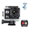 CAMARA ACTION 4K 30FPS SUMERGIBLE 30M 140 GRADOS WIFI EXPANDIBLE HASTA 32GB 900MAH CON CONTROL REMOTO INALAMBRICO 2 PULGADAS BOX