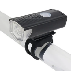 LUZ BICICLETA SEISA FY-2255 RECARGABLE 3 MODOS -120 LUMENES DE POTENCIA – ROTACION 360 GRADOS BLISTER