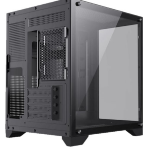 GABINETE GAMEMAX INFINITY MINI BLACK SIN FUENTE SIN FANES VIDRIO TEMPLADO FLEX-ATX / ITX BOX