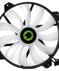 VENTILADOR 200MM GAMEMAX PARA GABINETE 200MM ARGB GMX-20ARGB-M BK CONECTOR 3 PINES BOX
