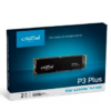 DISCO SOLIDO SSD 2 TERA CRUCIAL PCIE3.0 NVME M.2 2280 22X80MM BOX