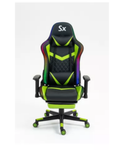 SILLA GAMER SOLARMAX SXGC-9027GR VERDE Y NEGRO BOX