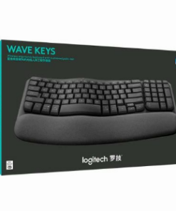 TECLADO BLUETOOTH LOGITECH WAVE KEYS ERGO ERGONOMICO NEGRO 920-012278 BOX