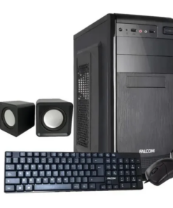 GABINETE KIT FALCOM CM-6816 TECLADO+MOUSE 500W NEGRO PARA MOTHER ATX Y MICRO ATX BOX